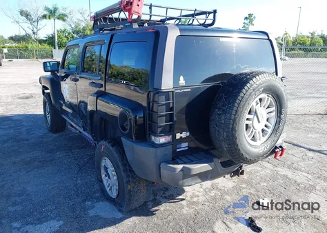 2006 Hummer H3 Suv из США, поврежденный, VIN 5GTDN136868161837